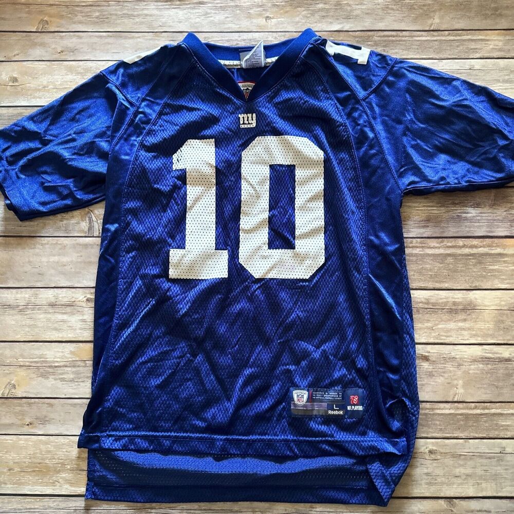 New York Giants Eli Manning #10 Jersey Youth Kids Size Large 14-26 NFL Reebok